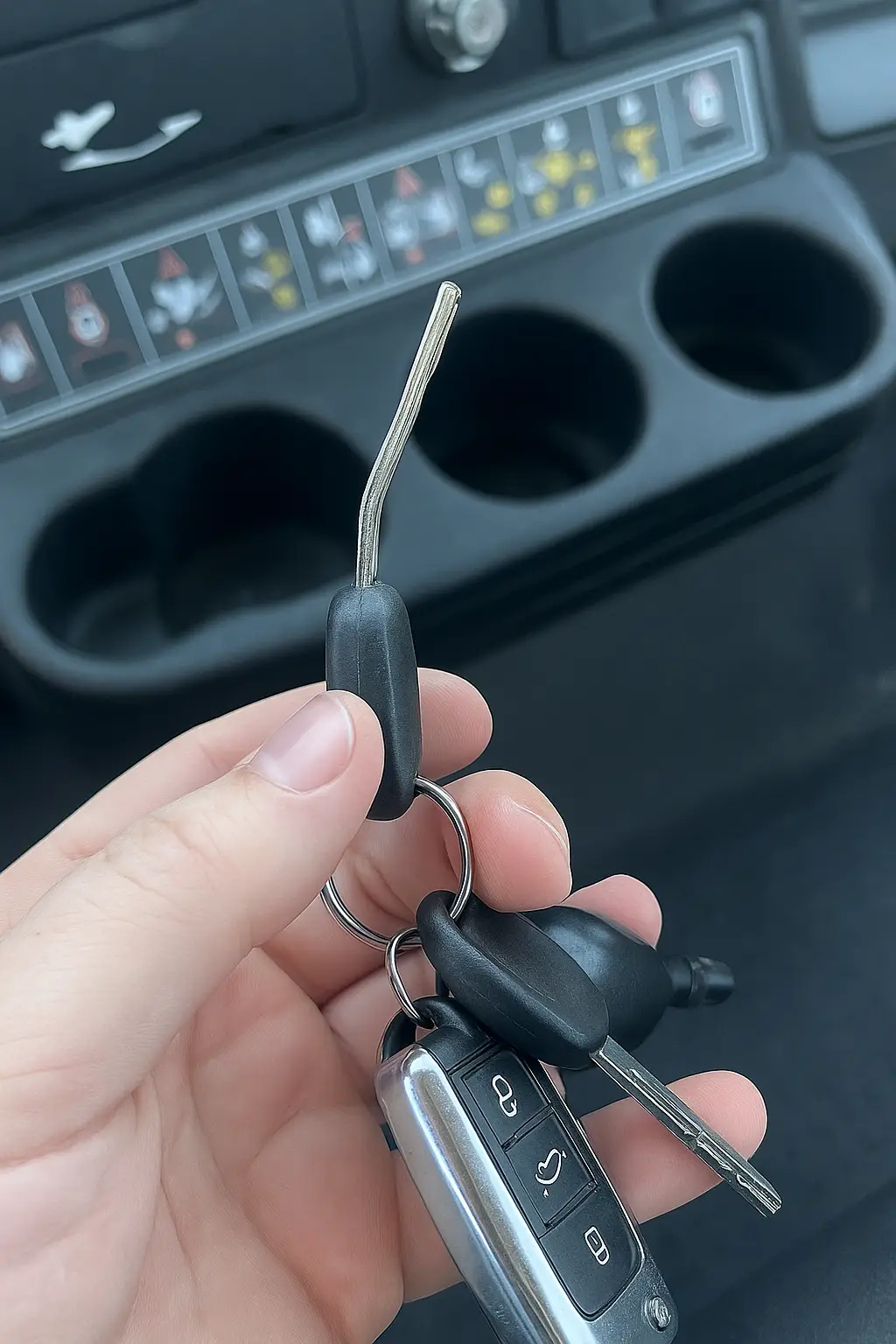 car-key-is-bending